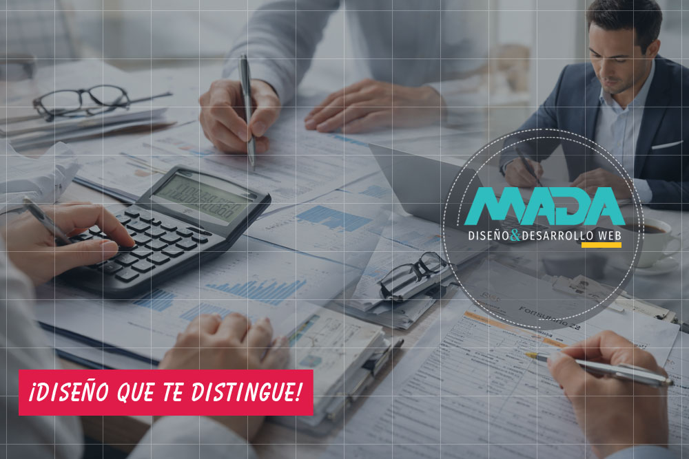 Sitio web profesional para contadores con servicios tributarios y contabilidad en Chile