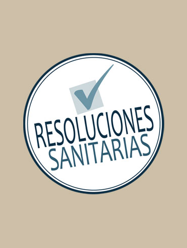 Resoluciones Sanitarias